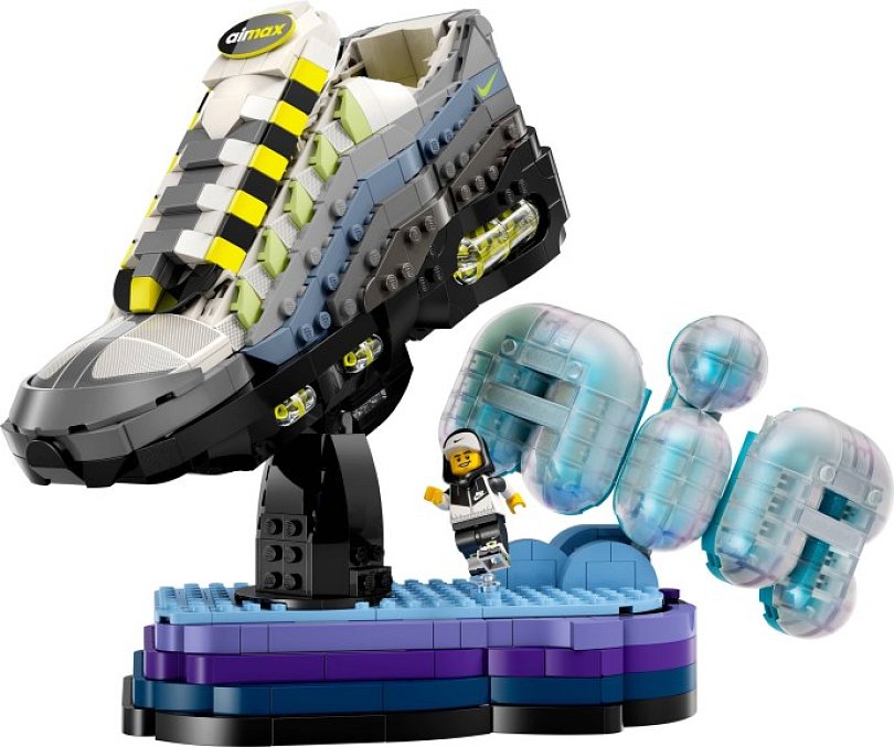 Oficiální produktový snímek setu LEGO Nike Air Max 95 (43025).
