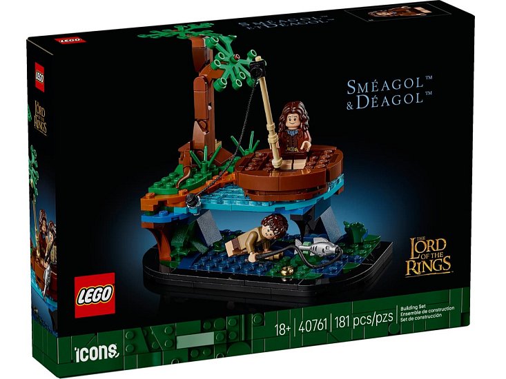 LEGO 40761 Pán prstenů: Sméagol a Déagol
