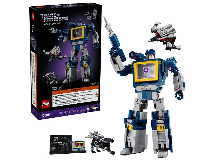 LEGO 10358 Transformers: Soundwave