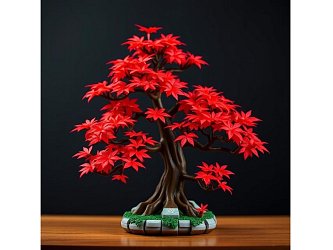 LEGO 10348 Japanese Red Maple Bonsai Tree: Podzimní krása v LEGO podobě