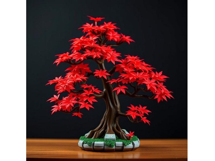 LEGO 10348 Japanese Red Maple Bonsai Tree: Podzimní krása v LEGO podobě