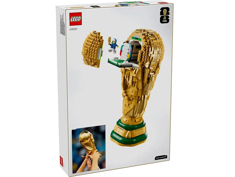 LEGO 43020 Oficiální trofej Mistrovství světa ve fotbale
