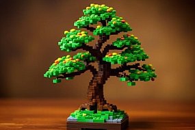 LEGO 10373 Miniaturní bonsaje