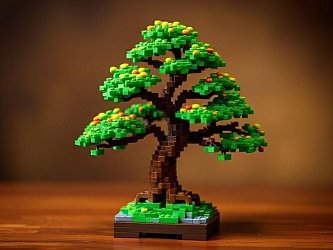 LEGO 10373 Miniaturní bonsaje