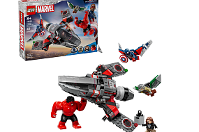 LEGO 76292 Souboj: Kapitán Amerika vs. Red Hulk