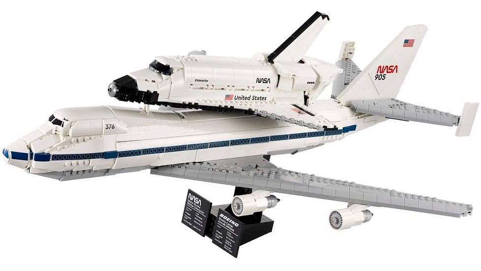 LEGO 10360 Letadlo pro přepravu raketoplánů
