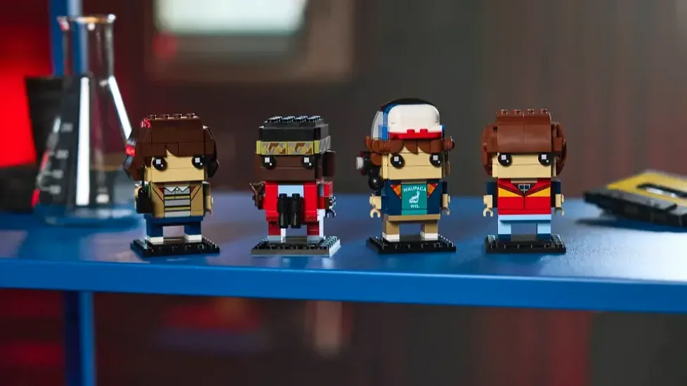 LEGO 40801 BrickHeadz Stranger Things: Mike, Dustin, Lucas a Will