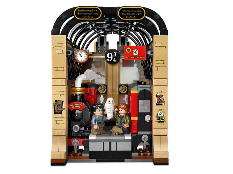LEGO 76450 Knižní zarážka: Spěšný vlak do Bradavic