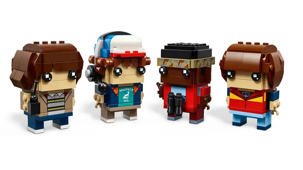 LEGO 40801 BrickHeadz Stranger Things: Mike, Dustin, Lucas a Will