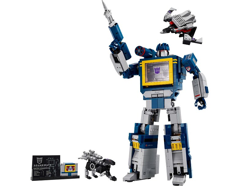 LEGO 10358 Transformers: Soundwave