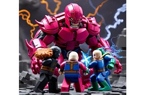 LEGO Marvel 76316 Galactus vs. Fantastická čtyřka