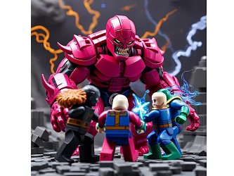 LEGO Marvel 76316 Galactus vs. Fantastická čtyřka