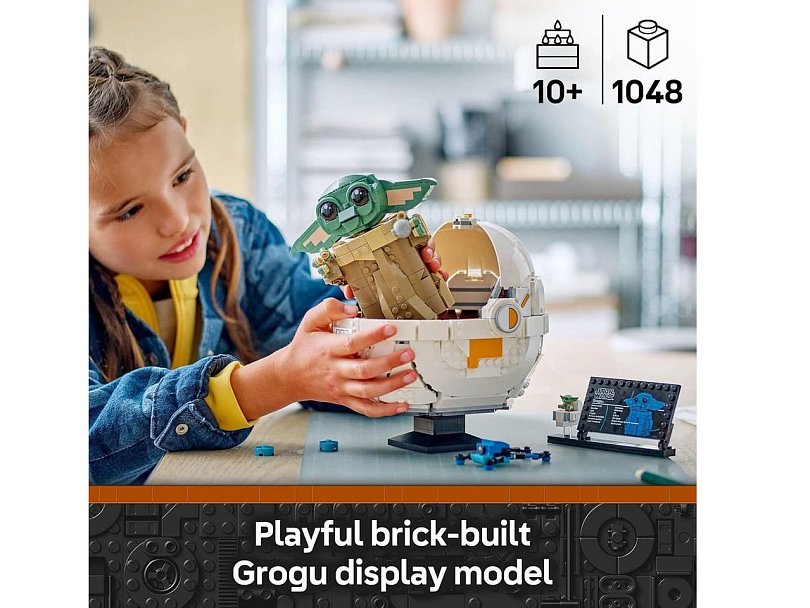LEGO 75403 Star Wars Grogu s vznášejícím se kočárkem