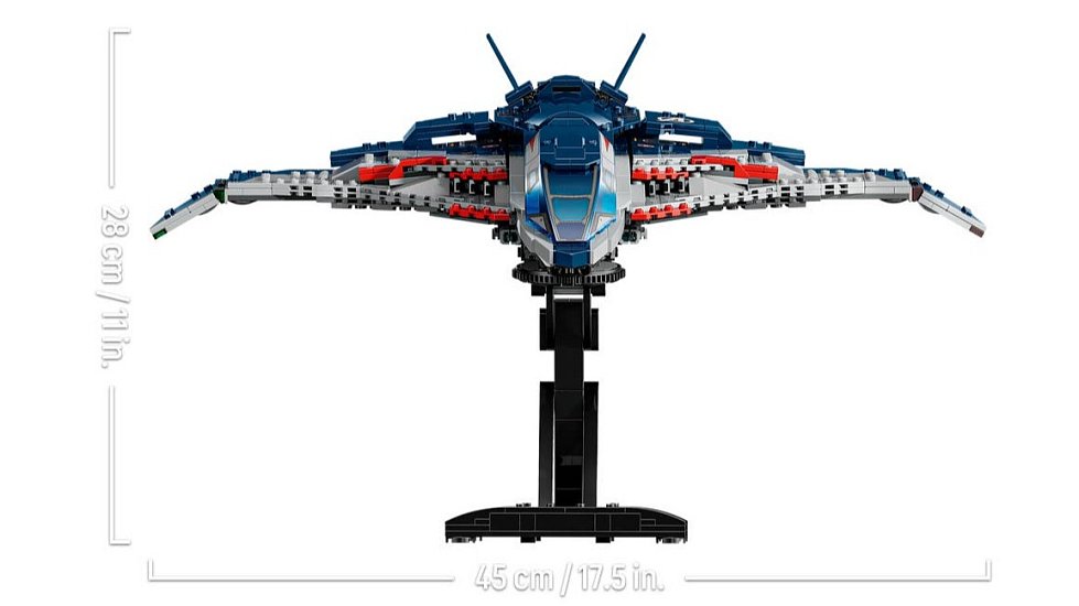 LEGO 76325 Avengers: Age of Ultron Stíhačka Quinjet