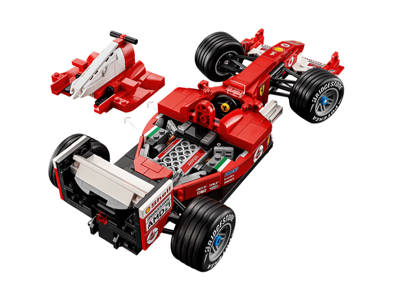 LEGO Icons 11375 Ferrari F2004 a Michael Schumacher