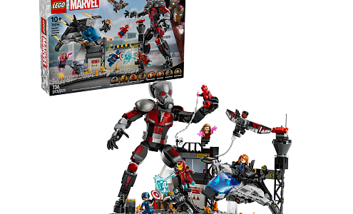LEGO 76314 Akční bitva z filmu Captain America: Občanská válka