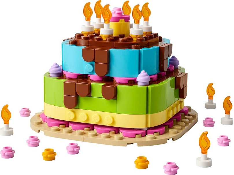 LEGO 40815 Narozeninový dort