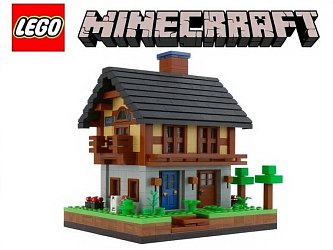 LEGO Minecraft 21258 Villager Bust