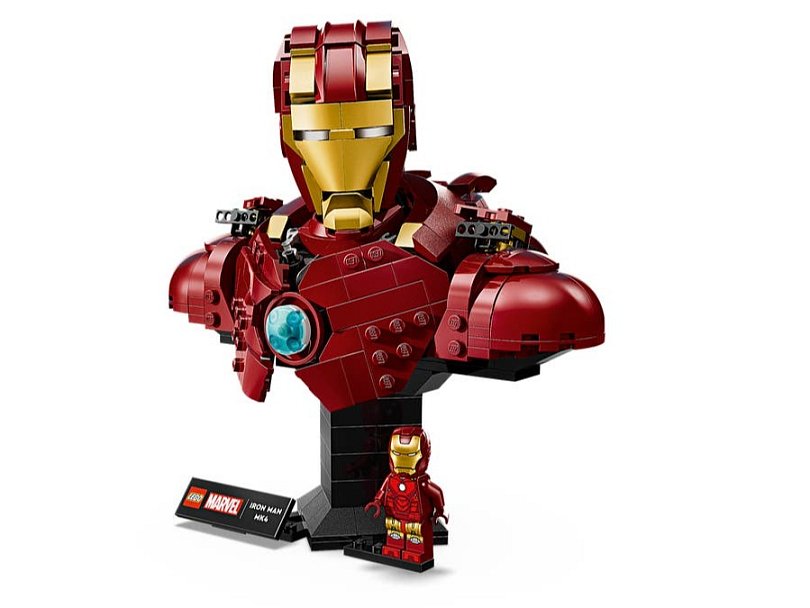 LEGO 76327 Busta Iron Man MK4