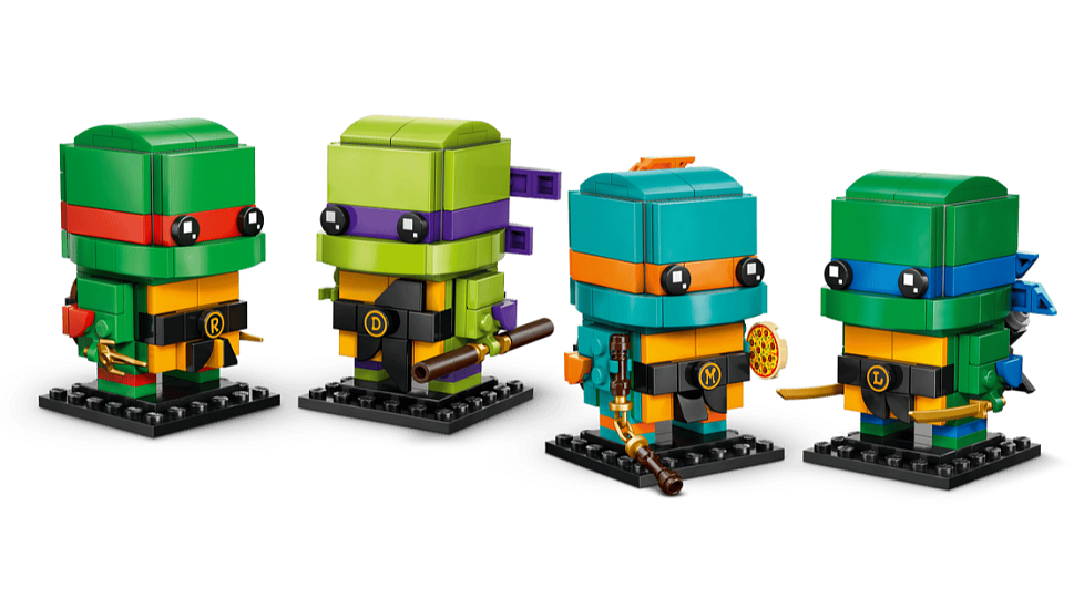 LEGO BrickHeadz 40878 Figurky: Želvy Ninja