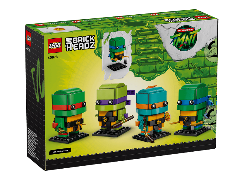 LEGO BrickHeadz 40878 Figurky: Želvy Ninja