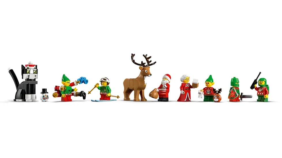 LEGO Icons 41843 Rodinný vánoční stromek