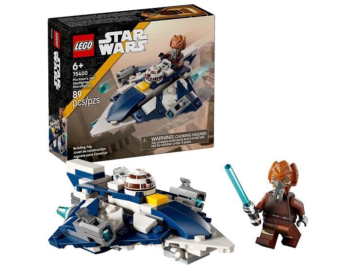 LEGO 75400 Plo Koon a jeho jediská mikrostíhačka