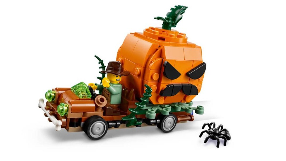 LEGO 40822 Pick-up s halloweenskými dýněmi