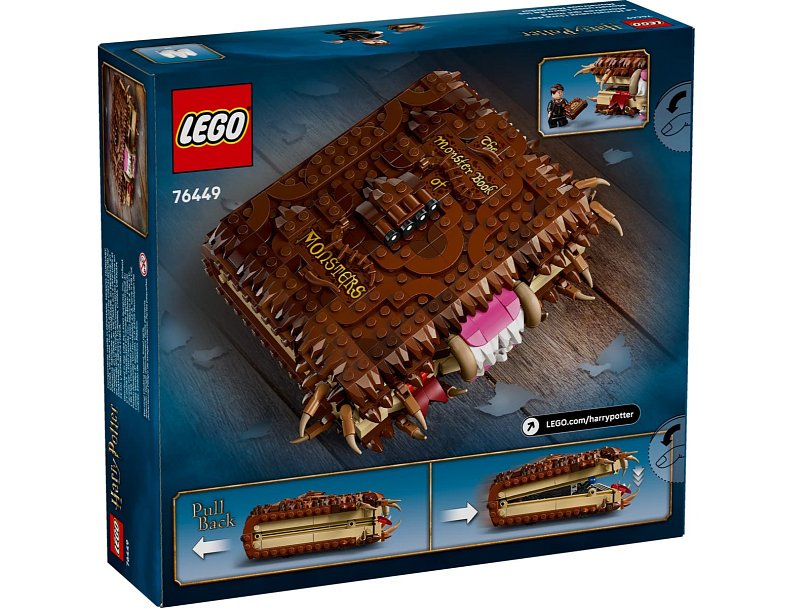LEGO 76449 Hryzající kniha Obludné obludárium