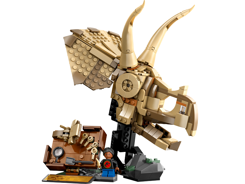 LEGO 76969 Dinosauří fosilie: Lebka triceratopse