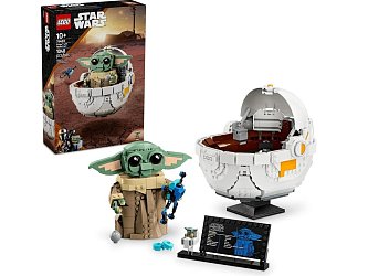 LEGO 75403 Star Wars Grogu s vznášejícím se kočárkem