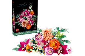 LEGO 10342 Krásná kytice růžových květin