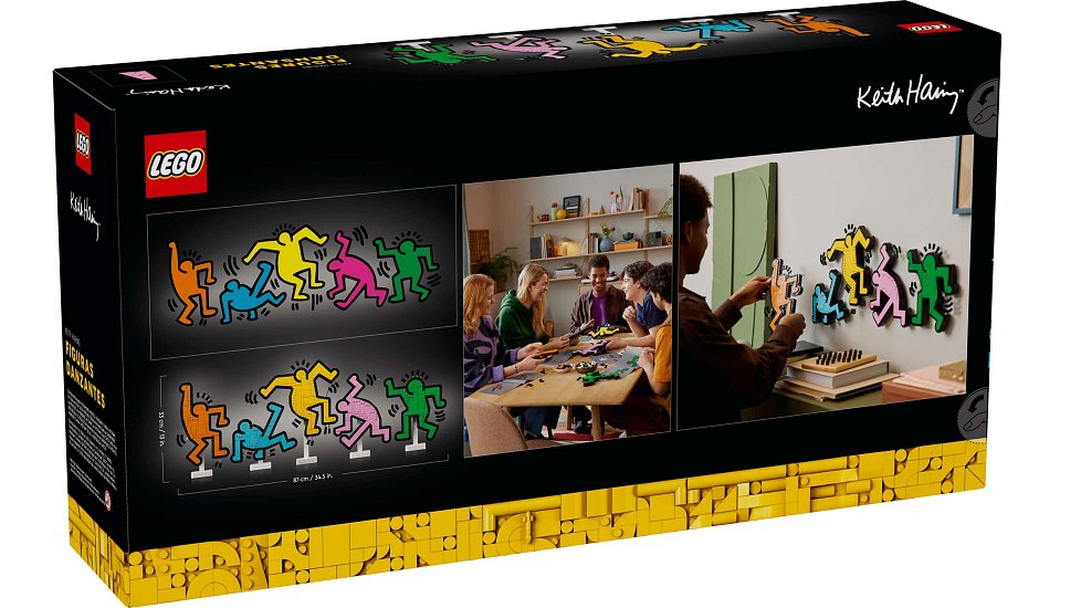 LEGO 31216 Keith Haring – Tančící postavy
