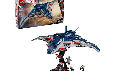 LEGO 76325 Avengers: Age of Ultron Stíhačka Quinjet