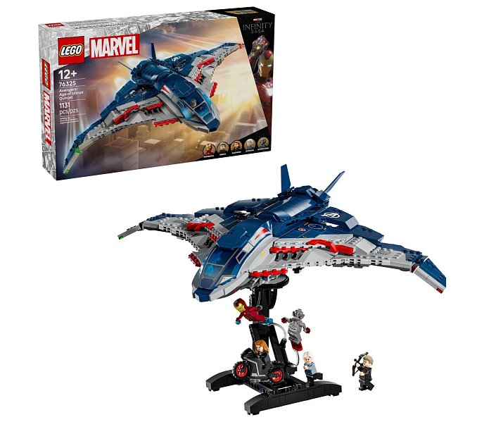 LEGO 76325 Avengers: Age of Ultron Stíhačka Quinjet