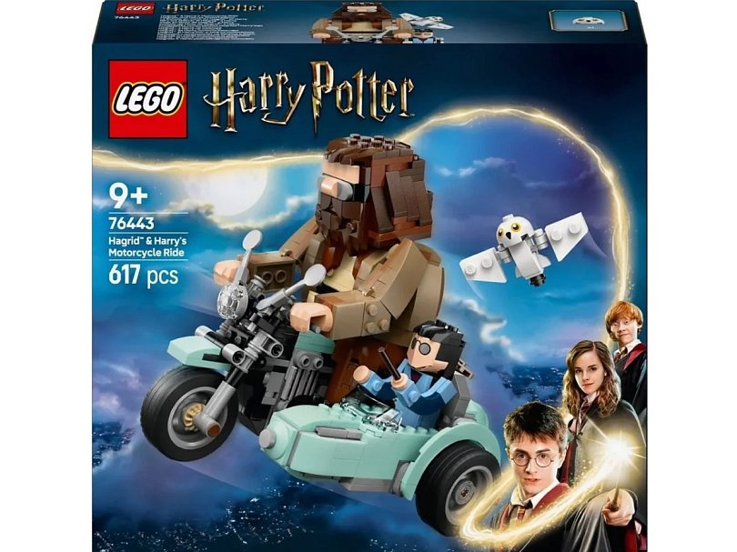 LEGO 76443 Hagrid a Harryho jízda na motorce