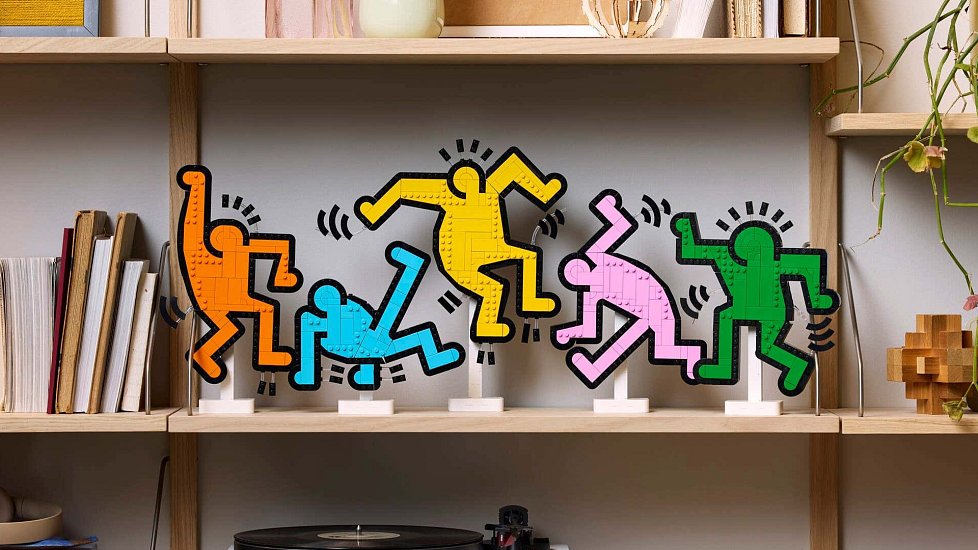 LEGO 31216 Keith Haring – Tančící postavy