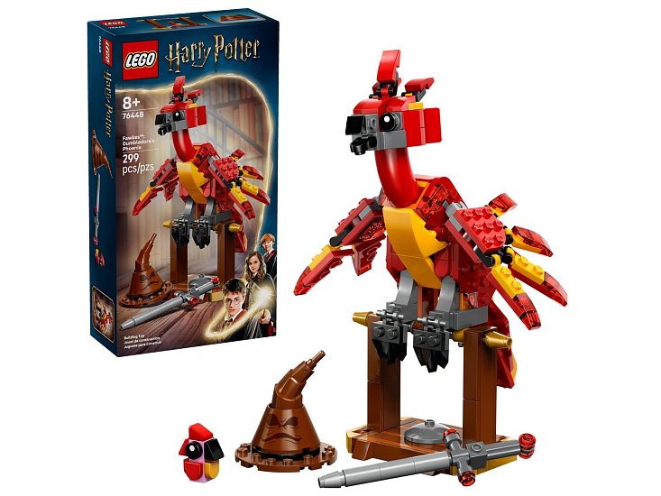 LEGO 76448 Fawkes: Brumbálův fénix