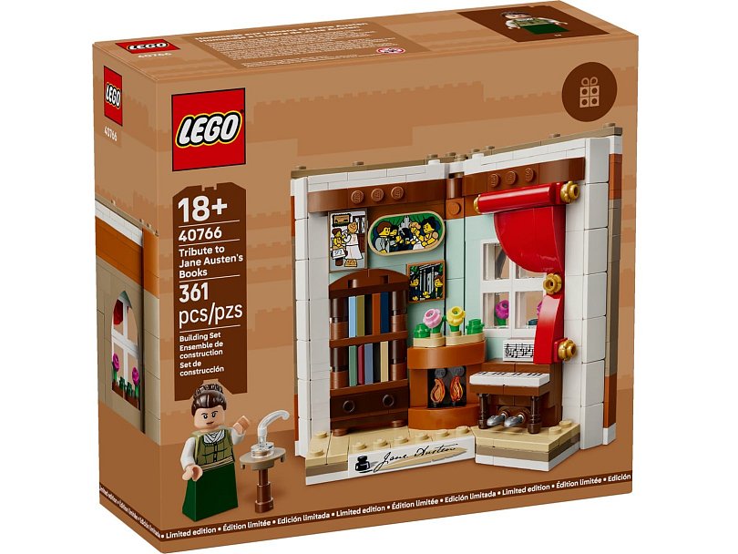 LEGO 40766 Pocta knihám Jane Austenové