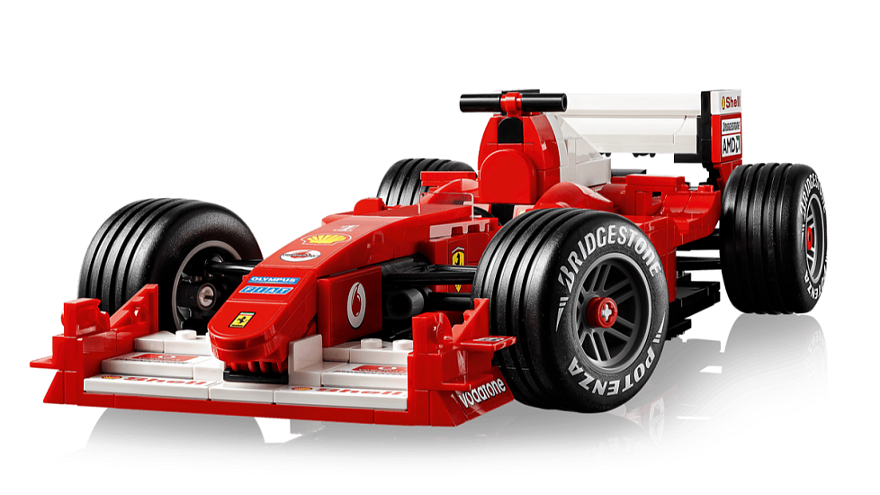LEGO Icons 11375 Ferrari F2004 a Michael Schumacher
