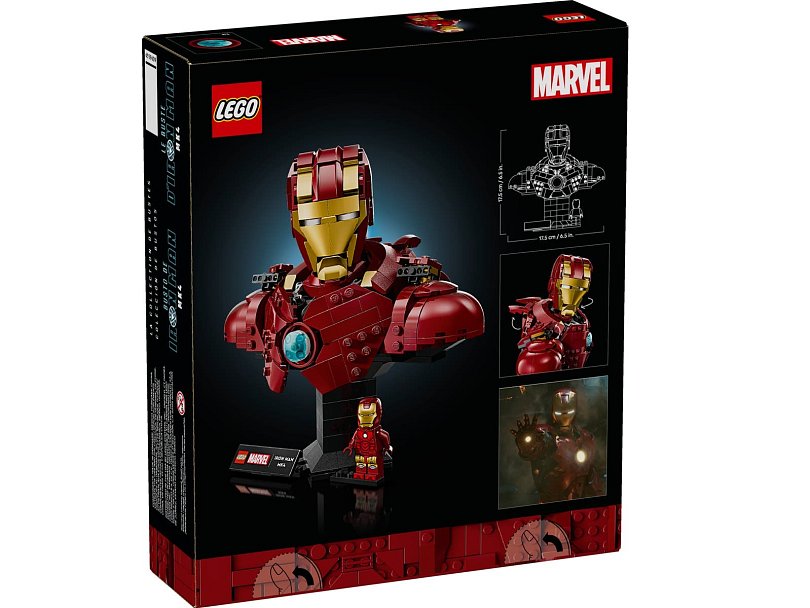 LEGO 76327 Busta Iron Man MK4